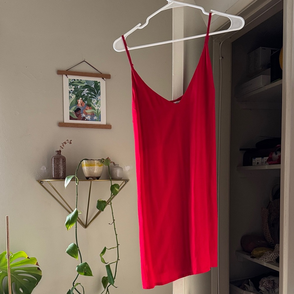 Red Reformation Cocktail Dress